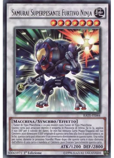 Samurai Superpesante Furtivo Ninja