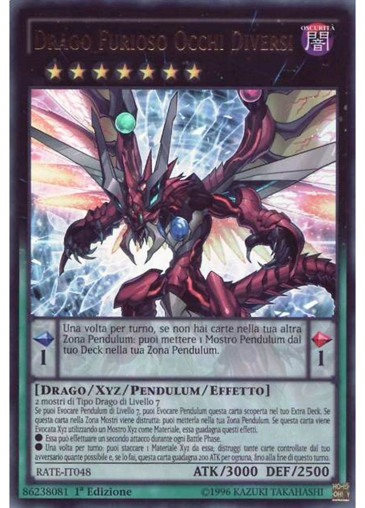 Drago Furioso Occhi Diversi