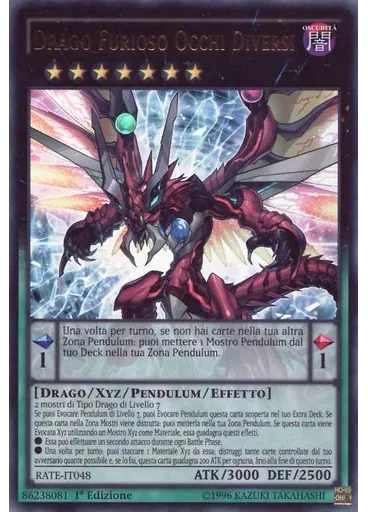 Drago Furioso Occhi Diversi