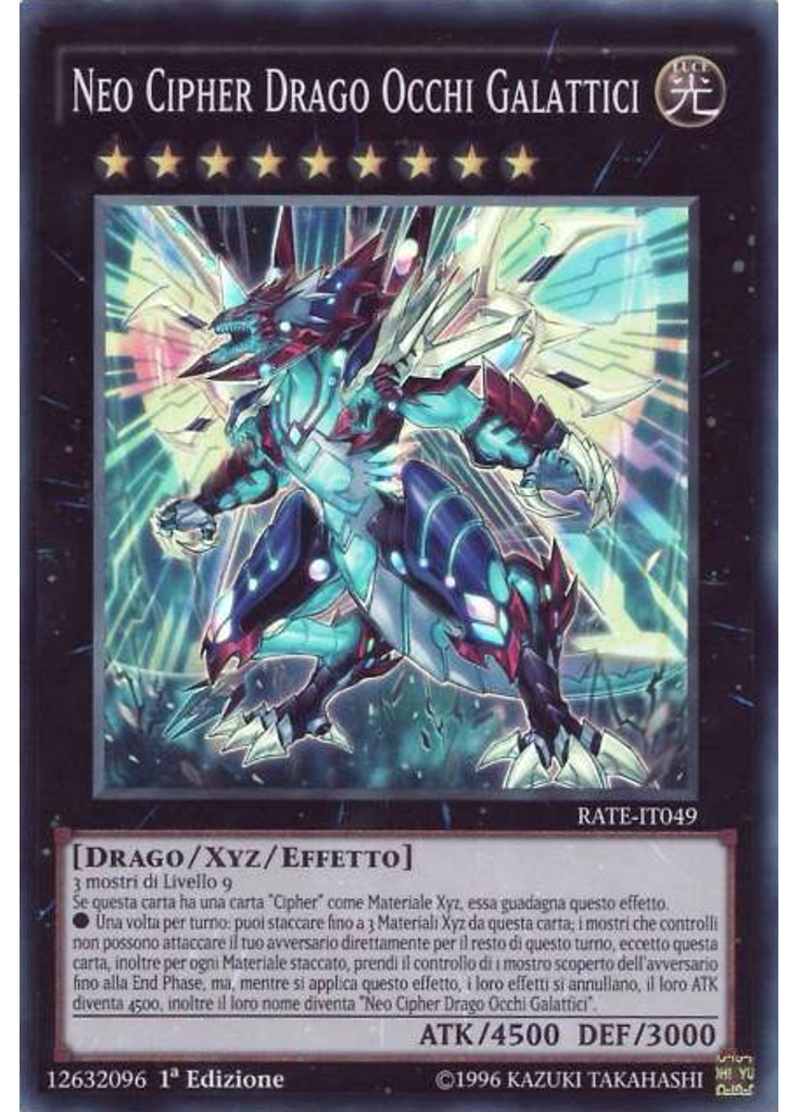 Neo Cipher Drago Occhi Galattici