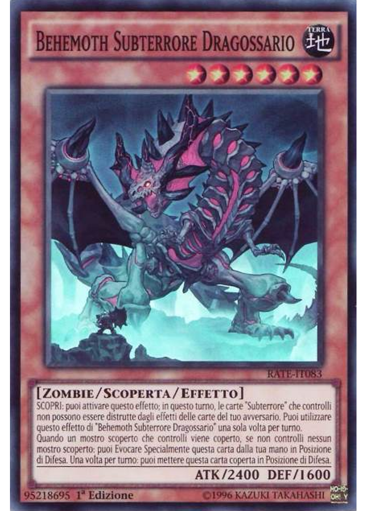 Behemoth Subterrore Dragossario