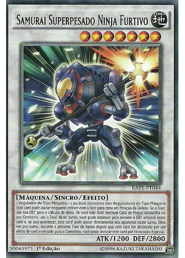 Samurai Superpesado Ninja Furtivo