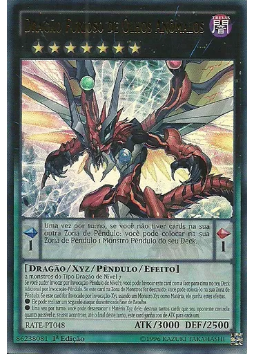 Dragão Furioso de Olhos Anômalos