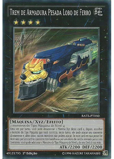 Trem de Armadura Pesada Lobo de Ferro