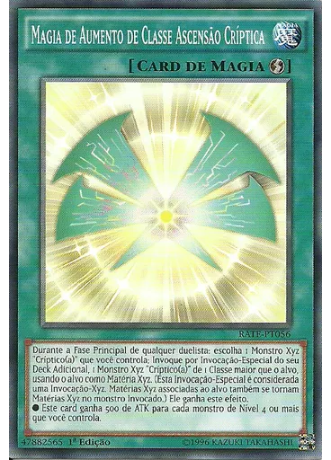 Magia de Aumento de Classe Ascensão Críptica
