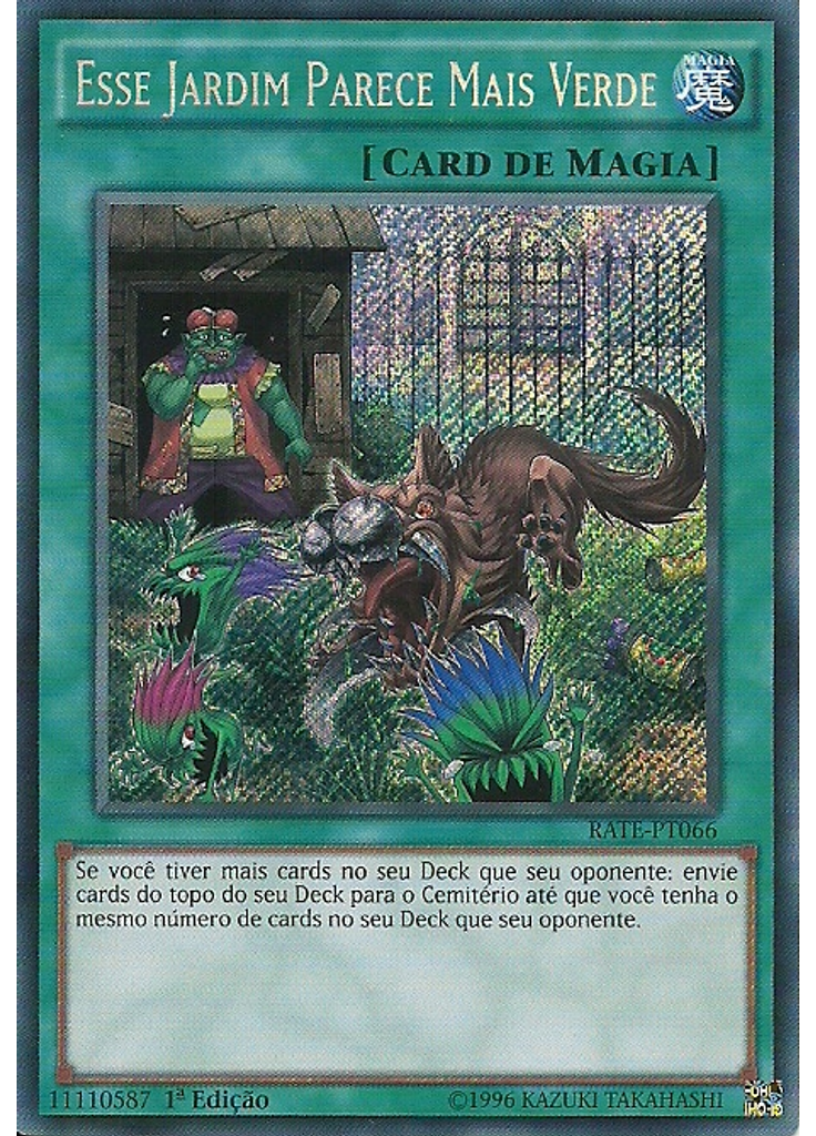 Esse Jardim Parece Mais Verde