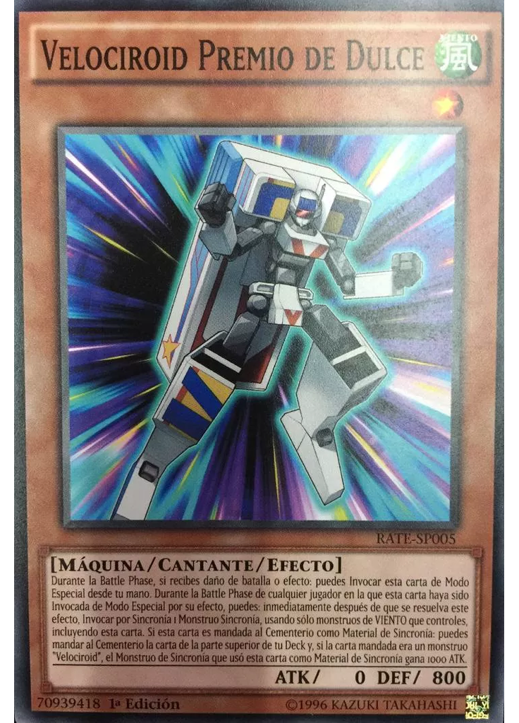 Velociroid Premio de Dulce