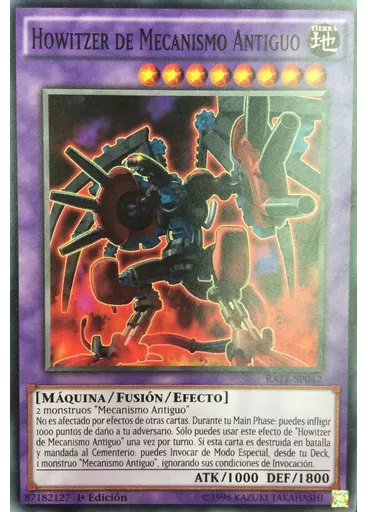 Howitzer de Mecanismo Antiguo