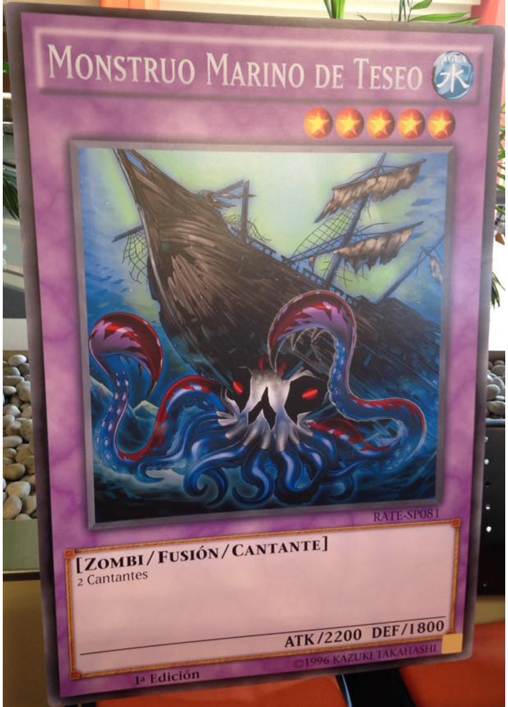 Monstruo Marino de Teseo (Secret Rare 1st Edition Gc)