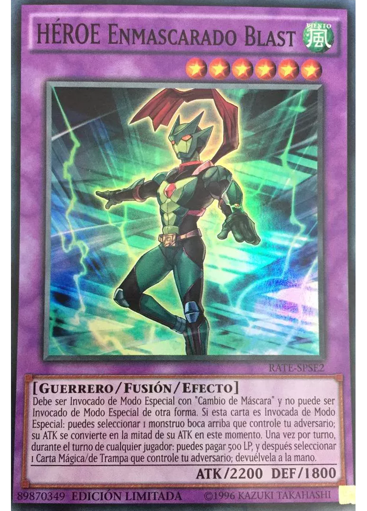 HÉROE Enmascarado Blast