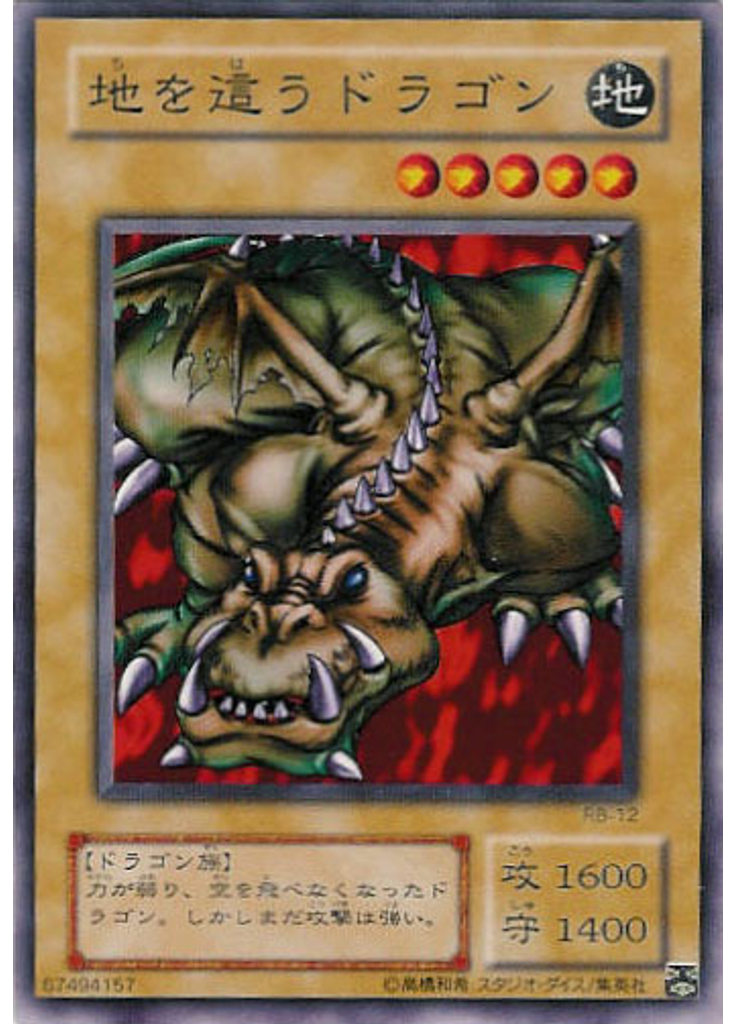 地を這うドラゴン