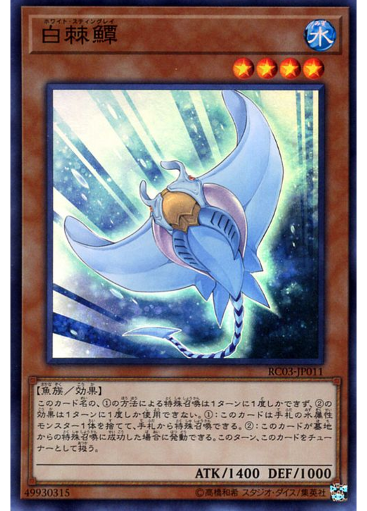 白棘鱏