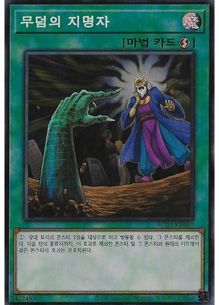 무덤의 지명자
