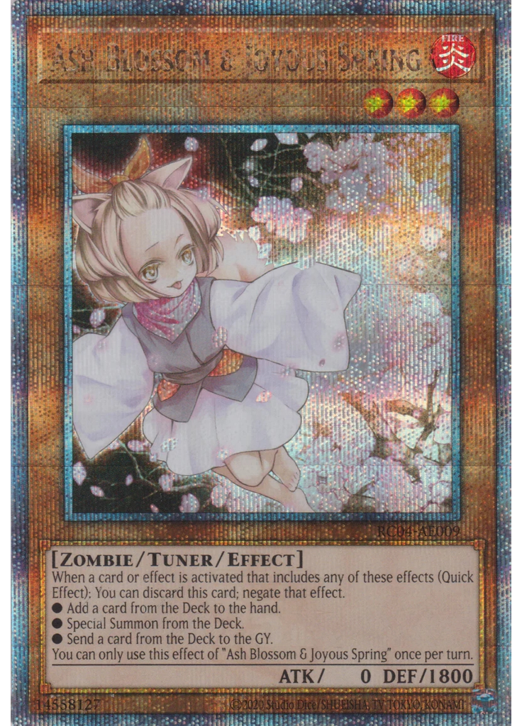 Ash Blossom & Joyous Spring (Quarter Century Secret Rare Unlimited)