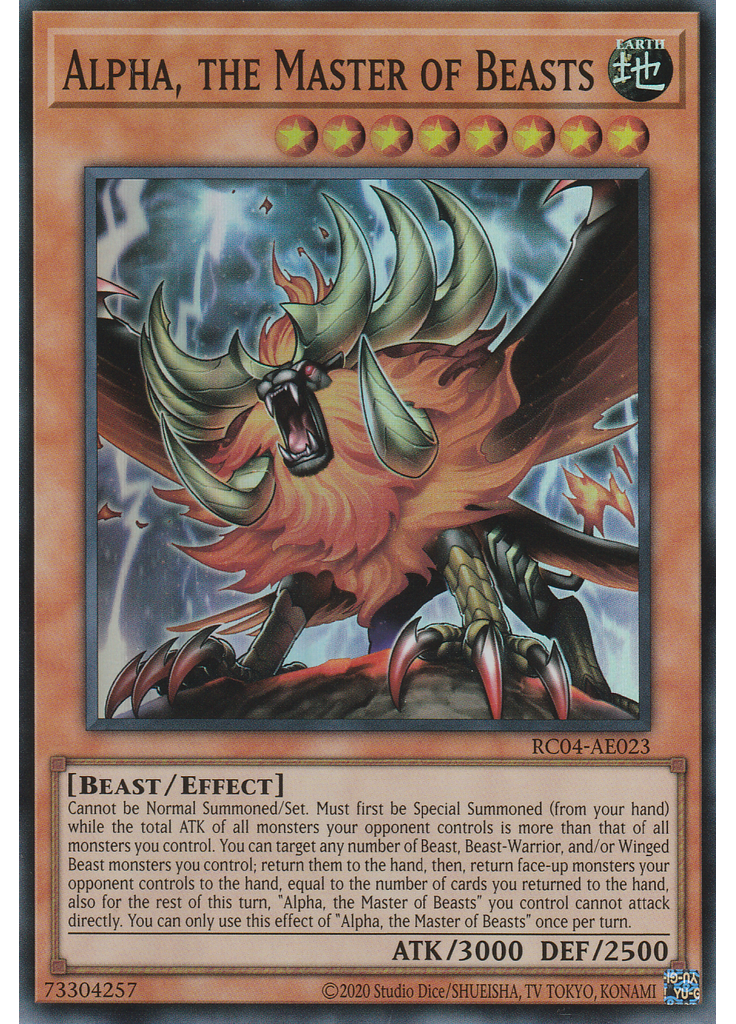 Alpha, the Master of Beasts