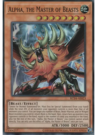 Alpha, the Master of Beasts