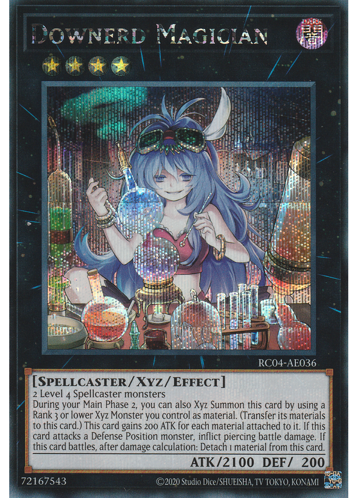 Downerd Magician (Secret Rare Unlimited)
