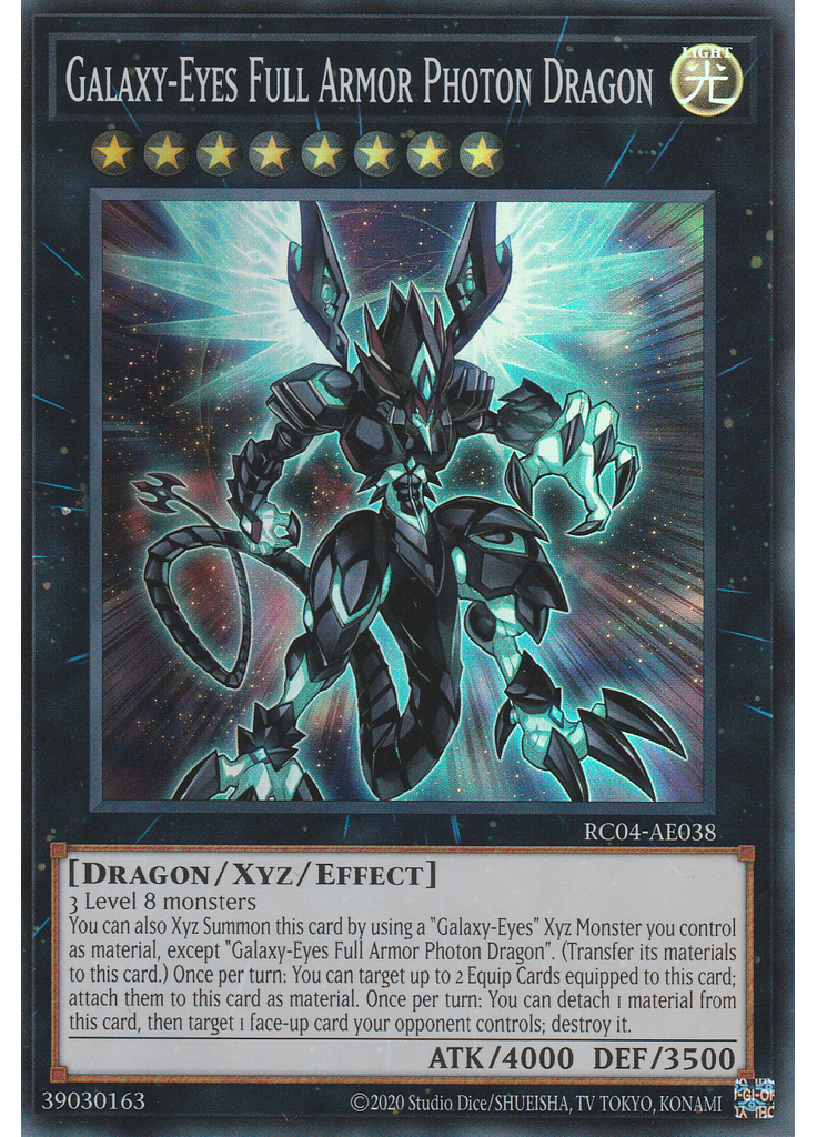 Galaxy-Eyes Full Armor Photon Dragon