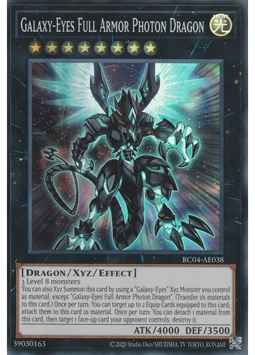Galaxy-Eyes Full Armor Photon Dragon