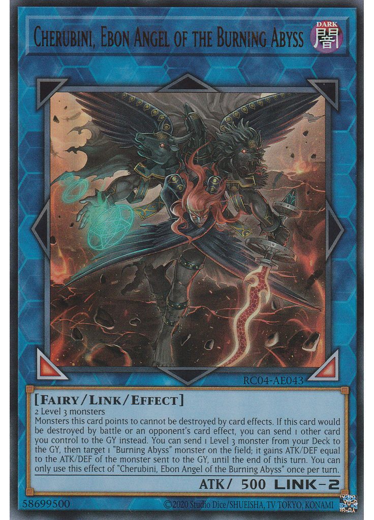 Cherubini, Ebon Angel of the Burning Abyss