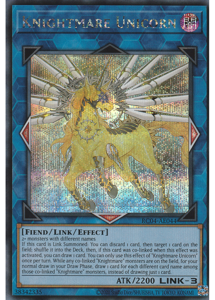 Knightmare Unicorn (Secret Rare Unlimited)