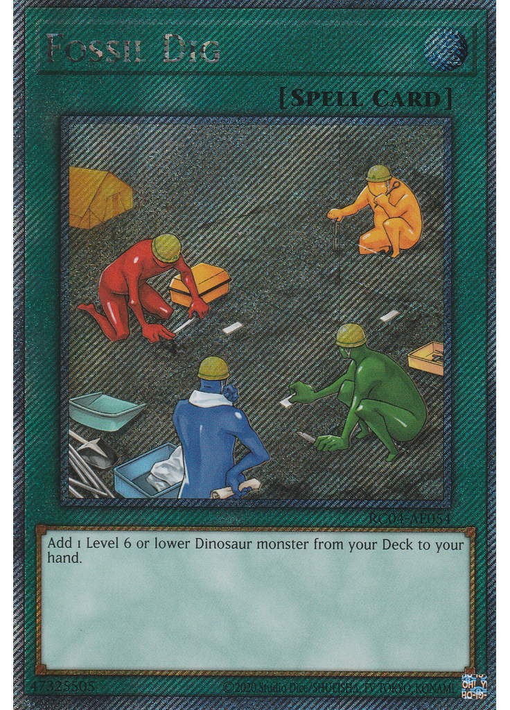 Fossil Dig (Extra Secret Rare Unlimited)