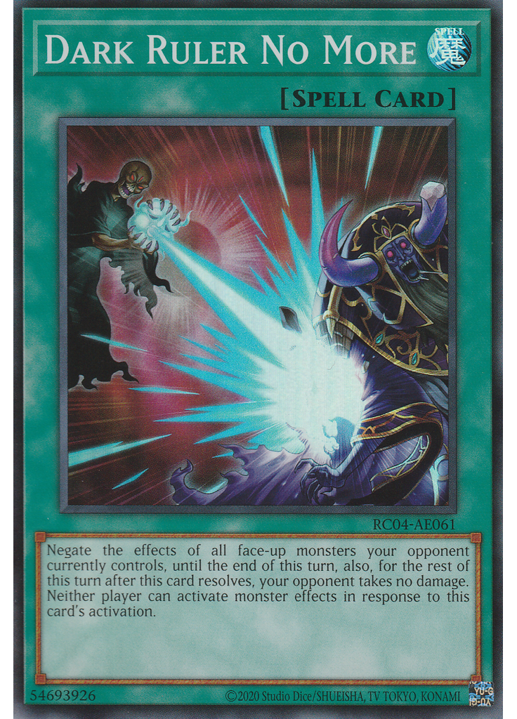 Dark Ruler No More
