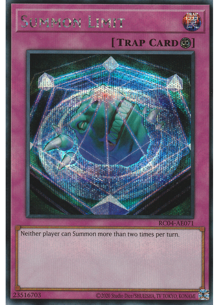 Summon Limit (Secret Rare Unlimited)