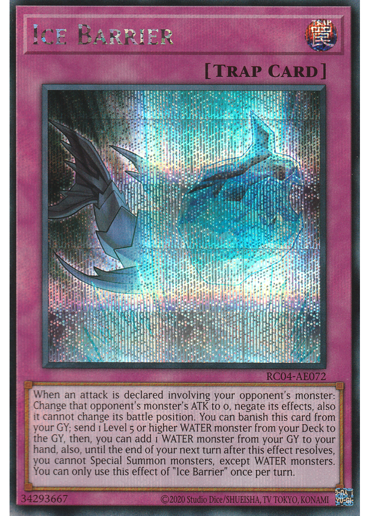Ice Barrier (Secret Rare Unlimited)
