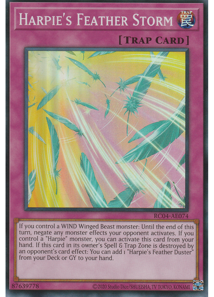 Harpie's Feather Storm