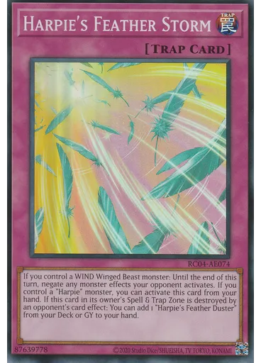 Harpie's Feather Storm