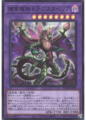 捕食植物ドラゴスタペリア