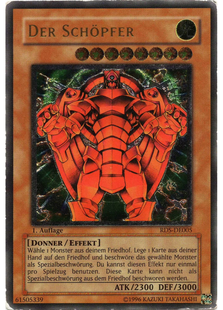 Der Schöpfer (Ultimate Rare 1st Edition)