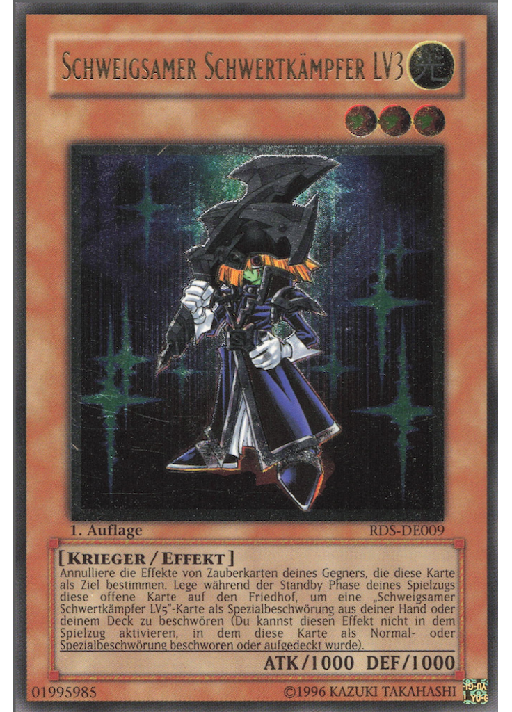 Schweigsamer Schwertkämpfer LV3 (Ultimate Rare 1st Edition)
