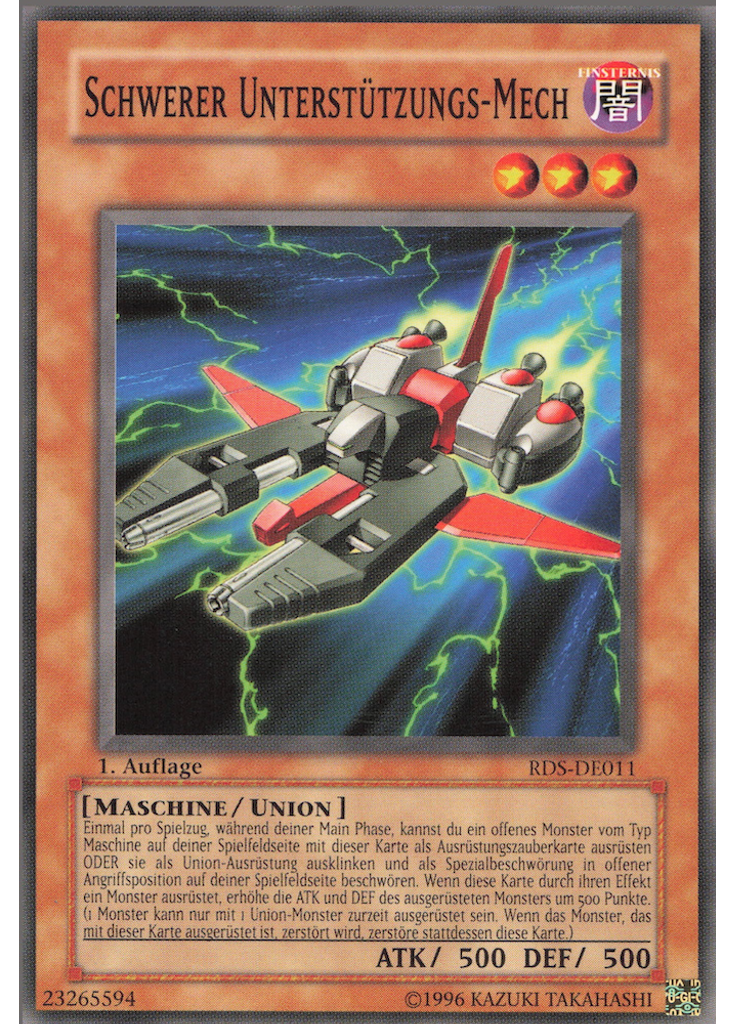 Schwerer Unterstützungs-Mech
