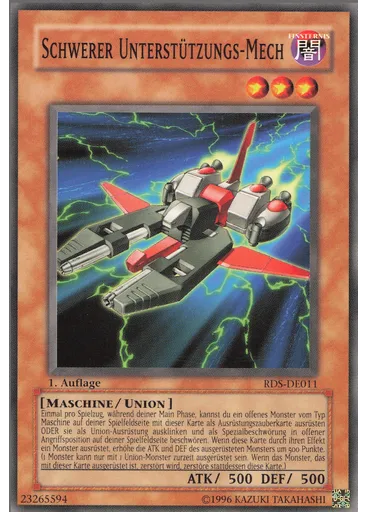 Schwerer Unterstützungs-Mech