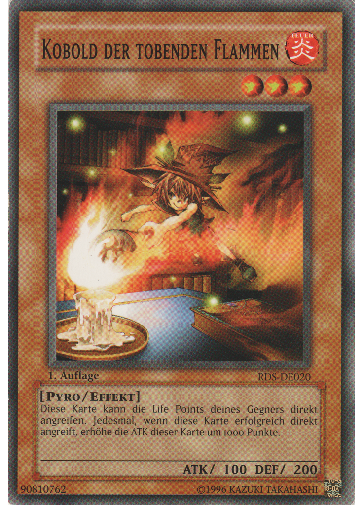 Kobold der tobenden Flammen