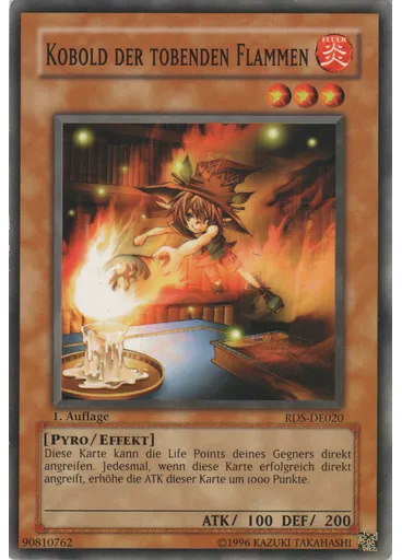 Kobold der tobenden Flammen