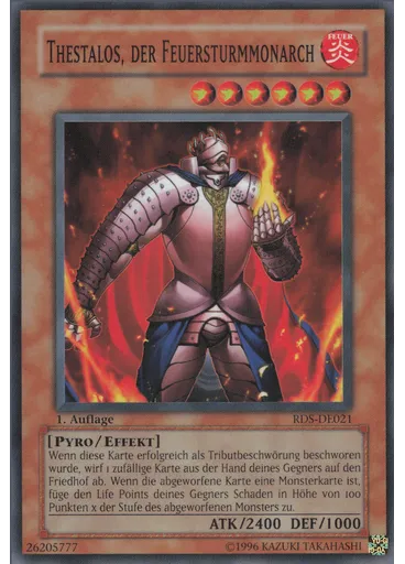 Thestalos, der Feuersturmmonarch