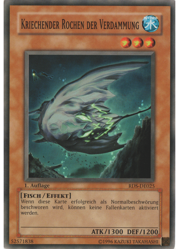 Kriechender Rochen der Verdammung
