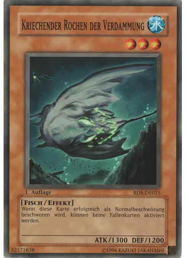 Kriechender Rochen der Verdammung