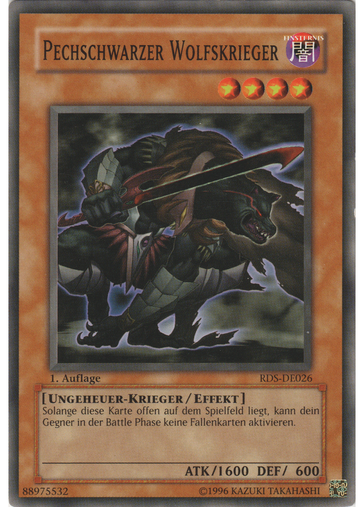 Pechschwarzer Wolfskrieger