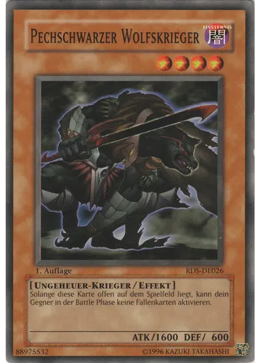 Pechschwarzer Wolfskrieger