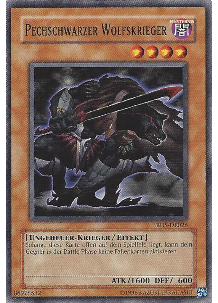Pechschwarzer Wolfskrieger (Common Unlimited)