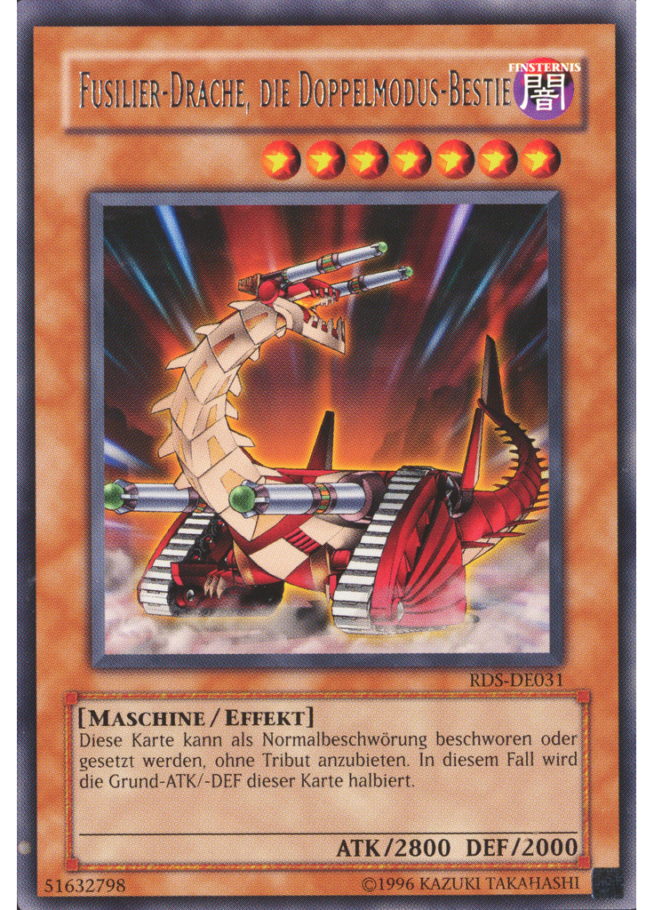 Fusilier-Drache, die Doppelmodus-Bestie (Rare Unlimited)