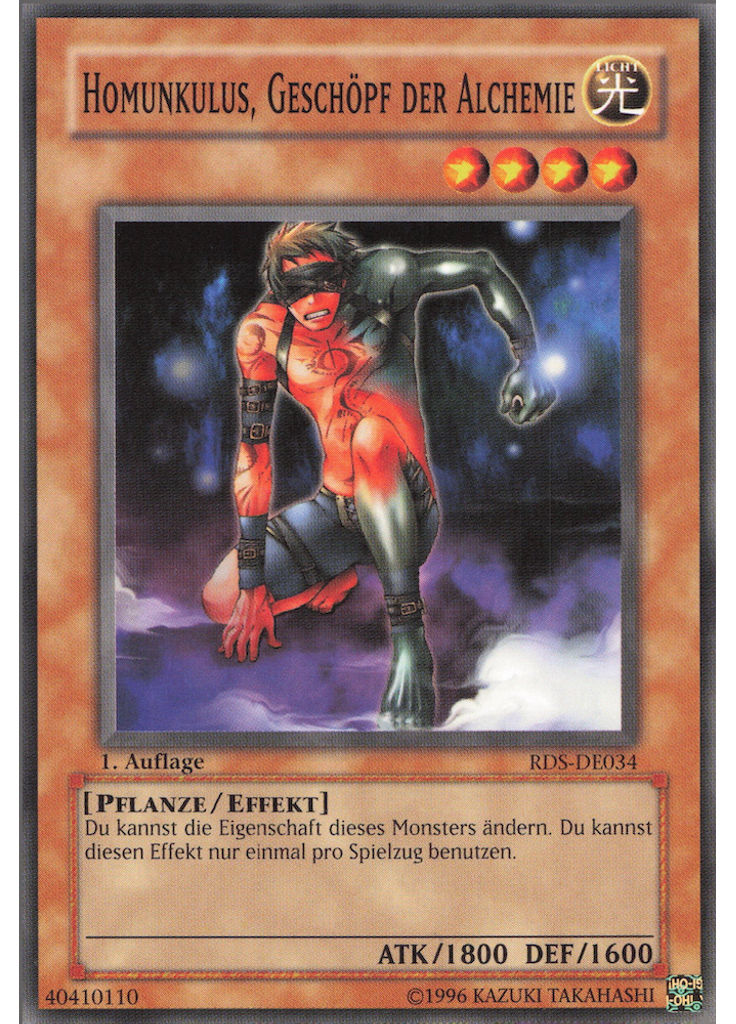 Homunkulus, Geschöpf der Alchemie