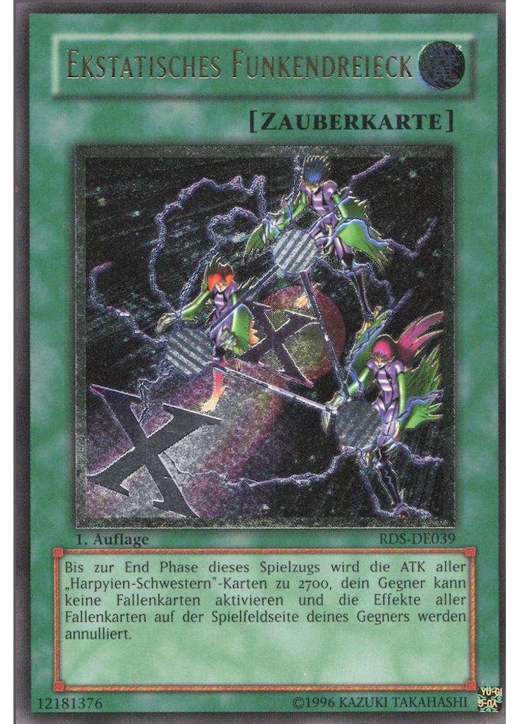 Ekstatisches Funkendreieck (Ultimate Rare 1st Edition)