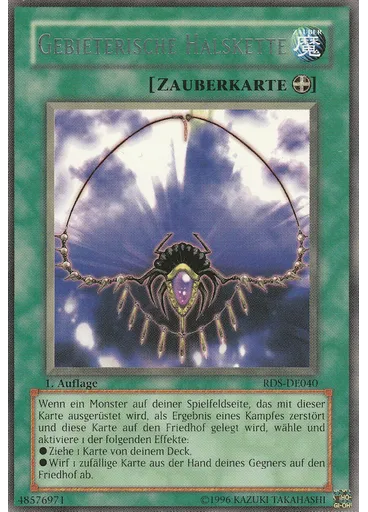 Gebieterische Halskette
