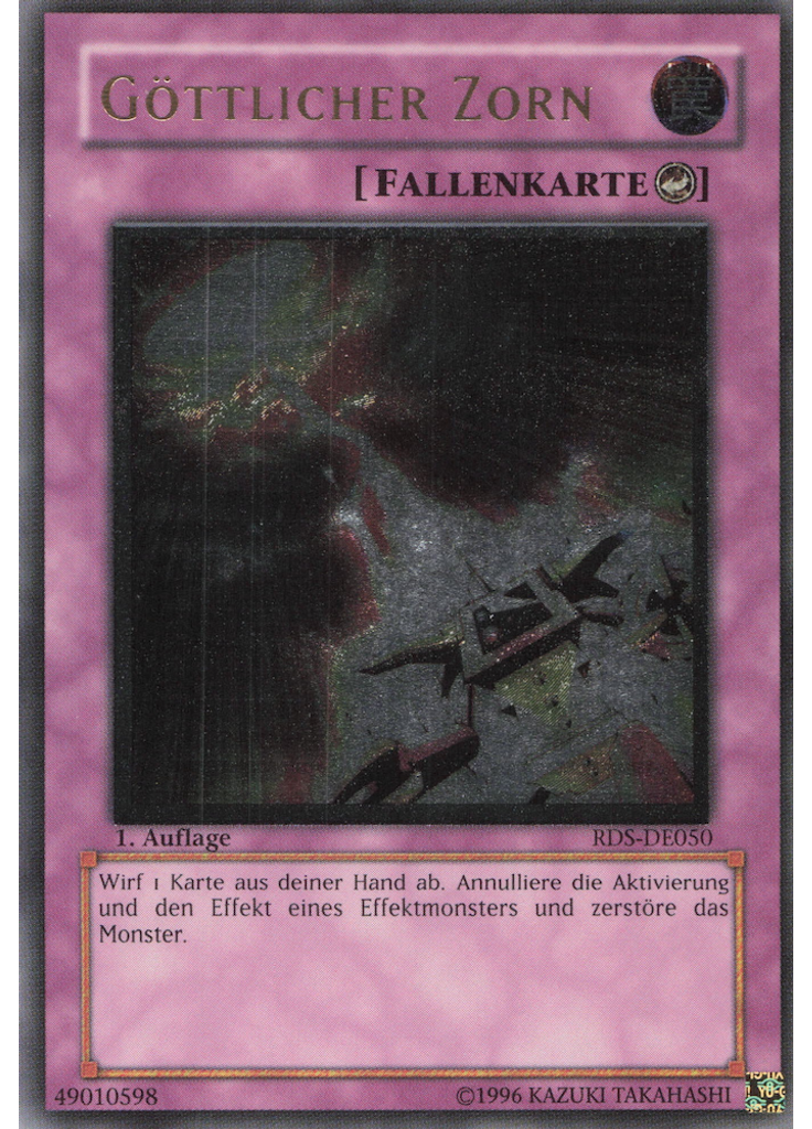 Göttlicher Zorn (Ultimate Rare 1st Edition)