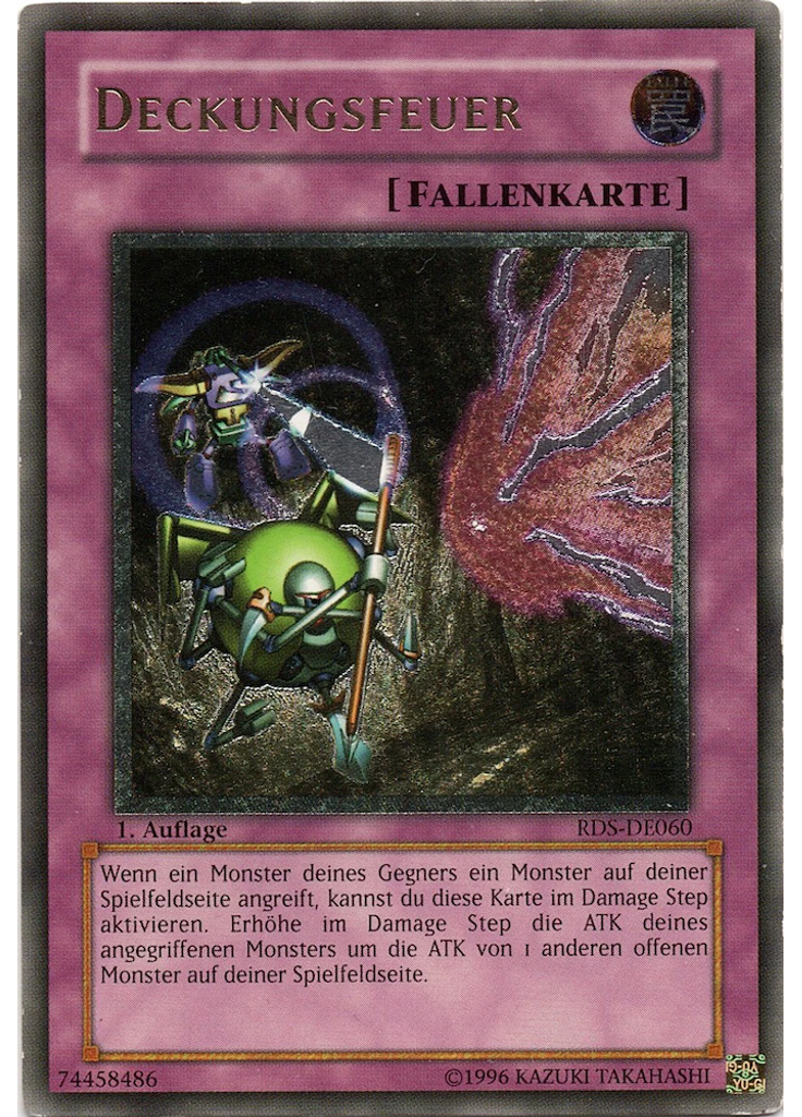 Deckungsfeuer (Ultimate Rare 1st Edition)